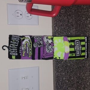 Beetlejuice 6 Pair Pack Casual Crew Socks Bioworld Warner Bros New